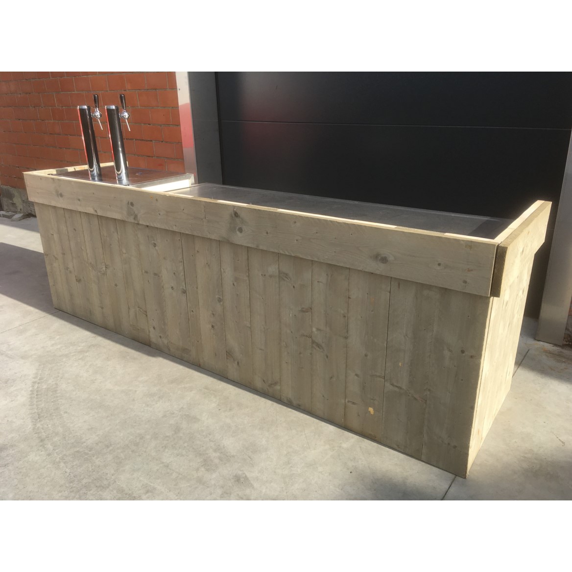 Voorzettoog steigerhout