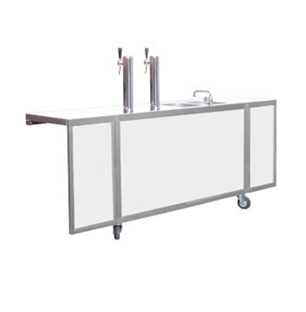 Tapinstallatie met 2 kranen huren